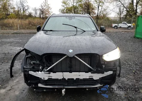 2021 BMW X3 xDrive30I из США, поврежденный, VIN 5UXTY5C06M9E20573